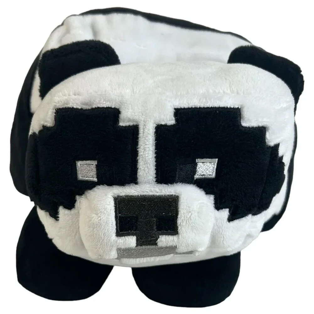 Mattel‎ Mojang Minecraft Panda Plush 13 Inch Pillow stuffed Animal Toy Pixelated
